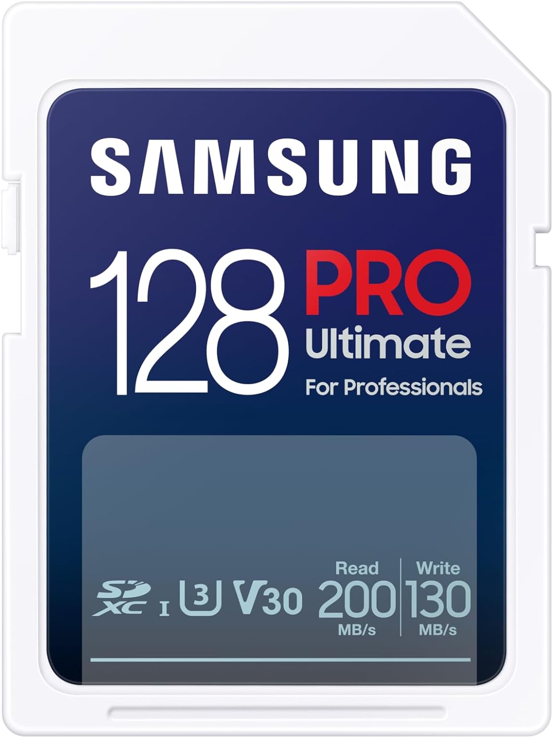 Samsung PRO Plus Full Size 128GB SDXC Memory Card + Reader, Up to 180 MB/s | Full HD & 4K UHD, UHS-I, C10, U3, V30 for DSLR, Mirrorless Cameras, PCs (MB-SD128SB/AM)