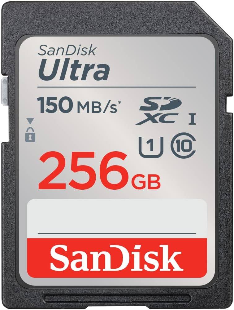 SANDISK 64GB Ultra SDXC UHS-I Memory Card - Up to 140MB/s, C10, U1, Full HD, SD Card - SDSDUNB-064G-GN6IN | Up to 140MB/s, UHS-I, U1, Class 10, Full HD video