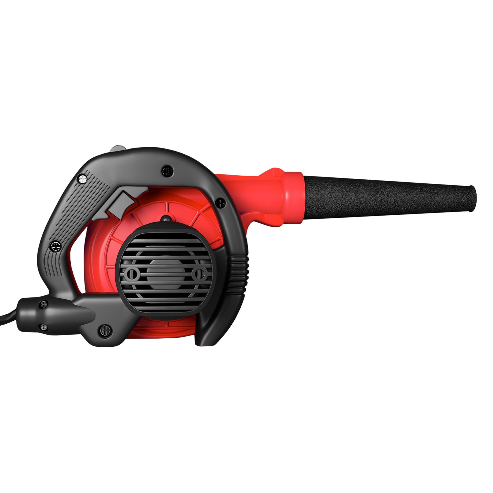 Multybyte Thunder 650W Electric Air Blower | 17000 RPM Motor, Variable Speed, Lock-On Switch, Anti-Vibration | 3.5 m³/min Airflow Dust Cleaner for Car, Computer, Home, Garden & Leaf Blower Machine