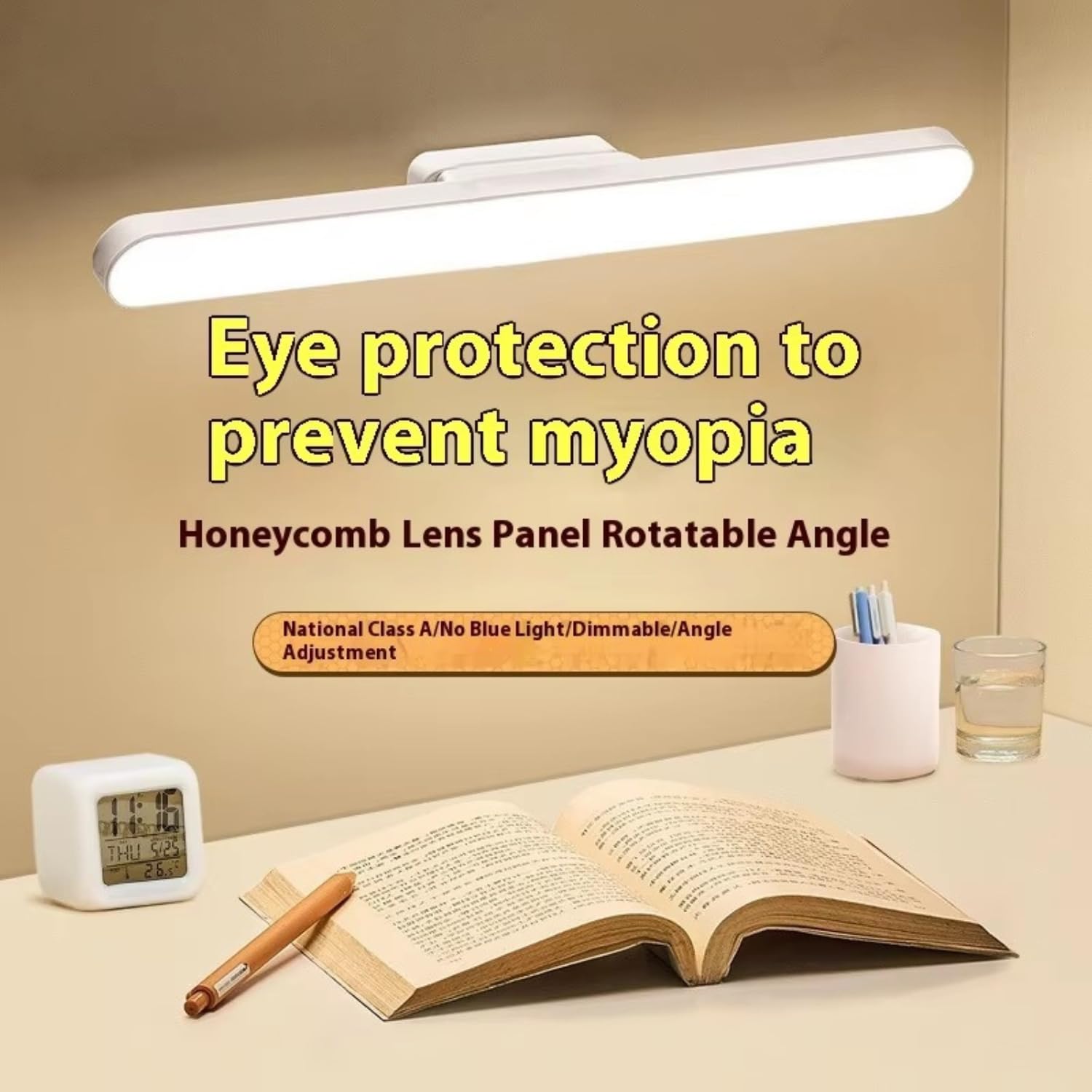 AROPRE USB Rechargeable Magnetic Cabinet Light | Slim LED Under Cabinet Lamp with Curved Edge, 3-Color Dimmable & 1200mAh Battery | Kitchen, Closet & Bedroom