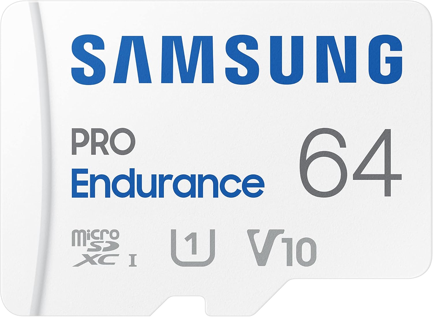 Samsung PRO Endurance 128GB microSDXC Memory Card with Adapter | microSD for Dash Cam, Body Cam, and Security Camera – Class 10, U1, V10 (‎MB-MJ128KA/AM)