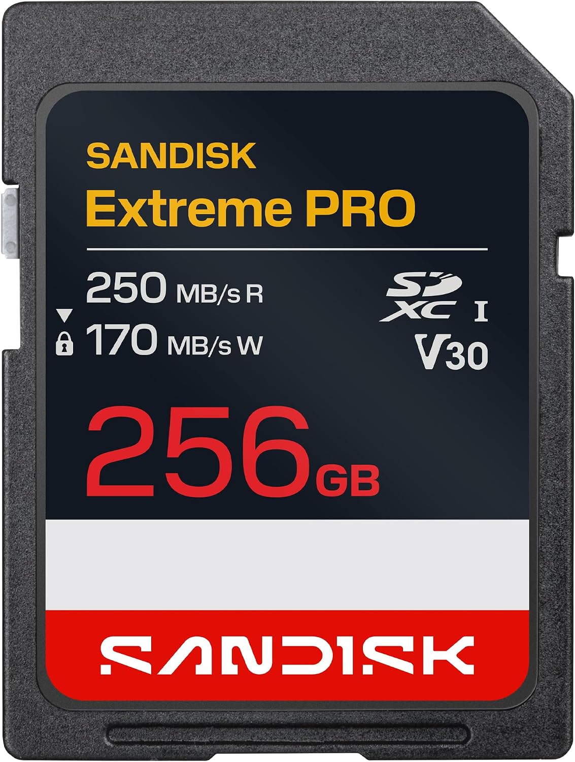 SANDISK 128GB Extreme PRO SD UHS-I Card - Up to 250MB/s Read Speed and 120MB/s Write Speed, 4K UHD, Full HD, U3, and V30 - SDSDXXJ-128G-GSCIN | UHS-I U3 SDXC card with 250MB/s read speed and V30 video class for 4K video, photography and data storage