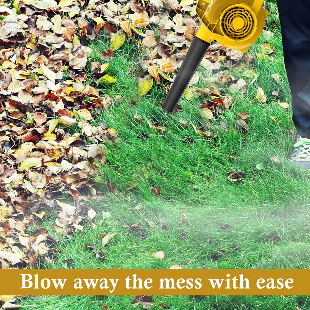 Multybyte Air Blower 575 W Electric Air Blower Garden Leaf Dust Cleaner 14000 RPM Suction 400GMS Airfoil Dirt Cleaning 170km/h Airflow with Unbreakable Body & Glossy Finish for Snow (Green)
