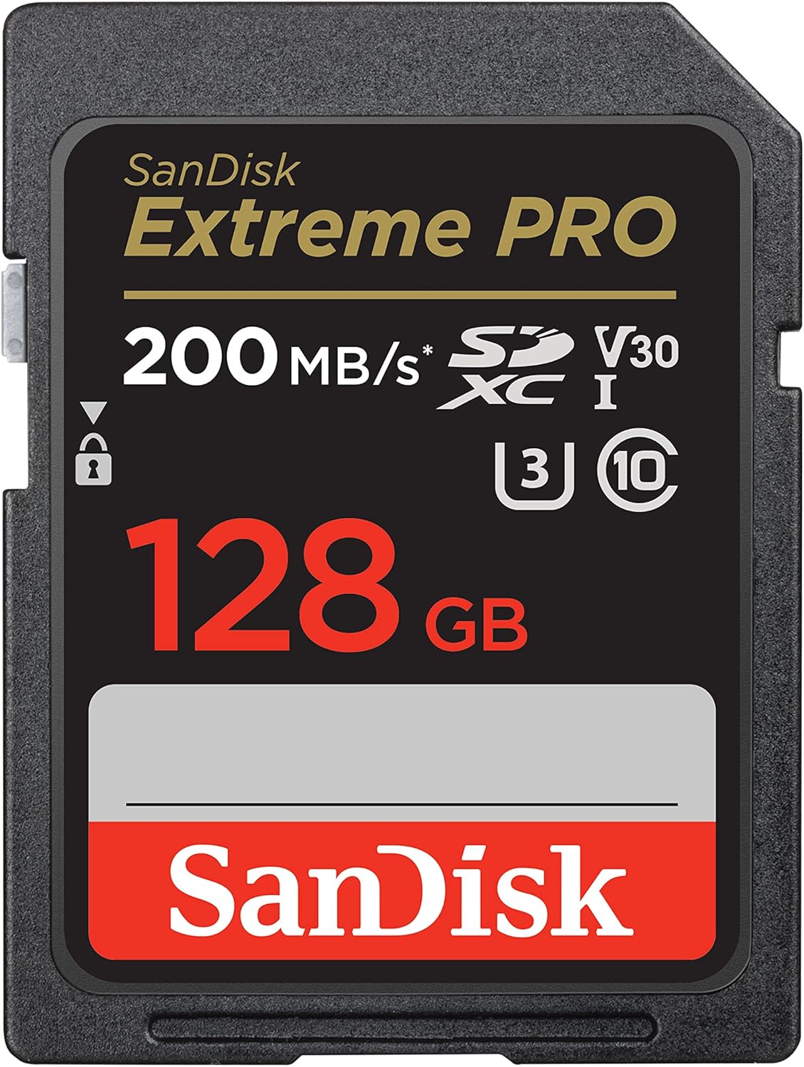 SANDISK 128GB Extreme PRO SD UHS-I Card - Up to 250MB/s Read Speed and 120MB/s Write Speed, 4K UHD, Full HD, U3, and V30 - SDSDXXJ-128G-GSCIN | UHS-I U3 SDXC card with 250MB/s read speed and V30 video class for 4K video, photography and data storage