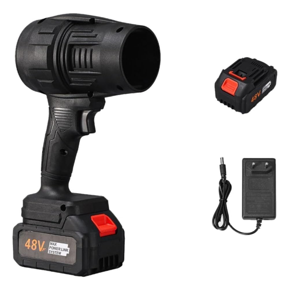 AROPRE 48v Handheld Electric air Blower for car and Home Cleaning - Turbo Jet Motor with brushless Design for Extra Runtime, Perfect for Corners and Road Cleaning